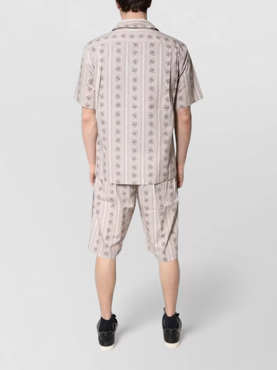 Dolce&Gabbana Cotton Floral Print Pajama Set