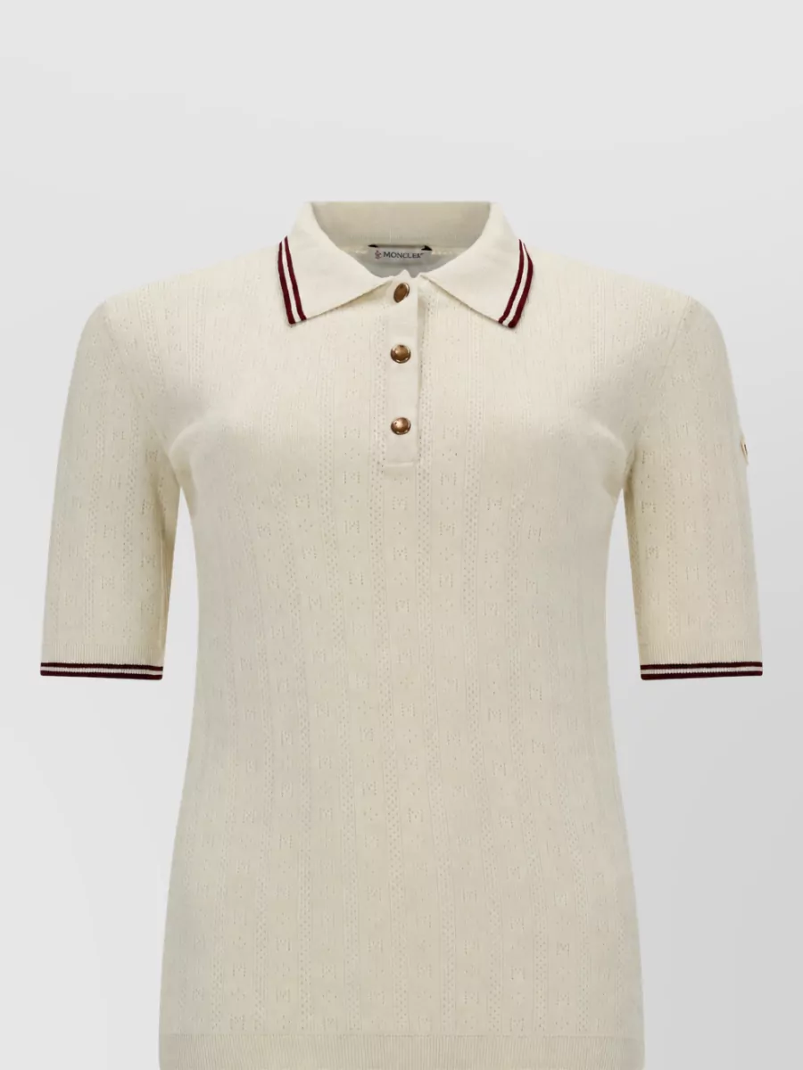 Moncler Cotton polo shirt