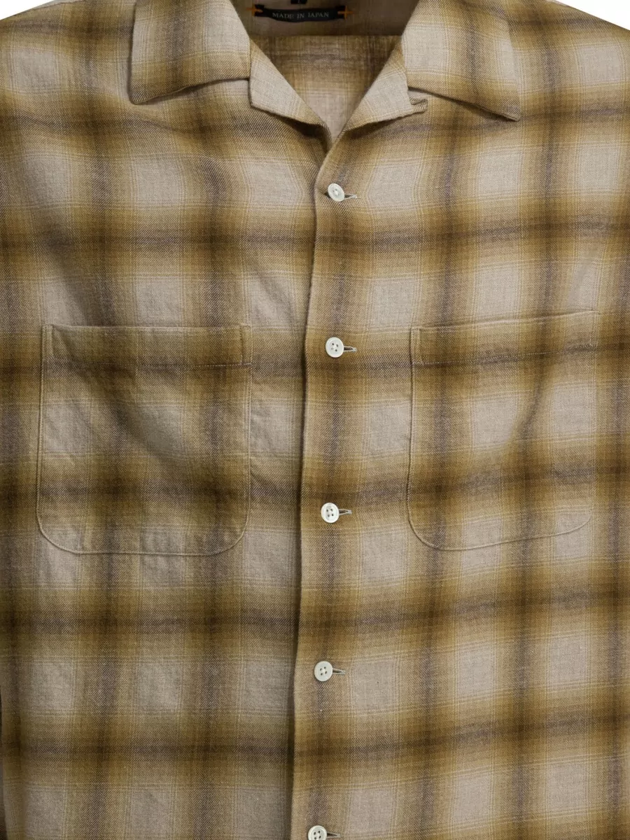 Beams Plus Long Sleeve Shirts Chest Pockets Cuffs