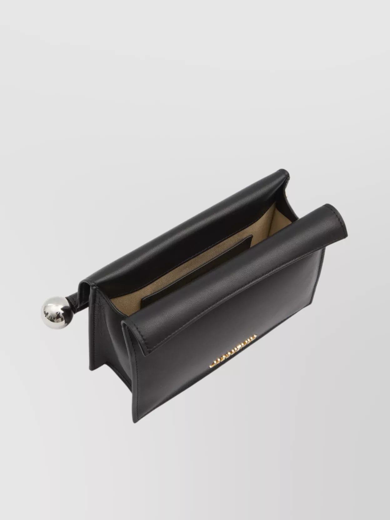 Jacquemus Small Round Square Clutch Bag