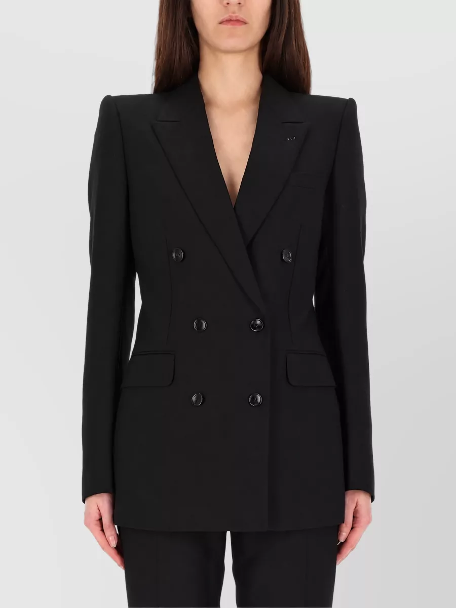 Tom Ford Virgin Wool Double-Breasted Jacket