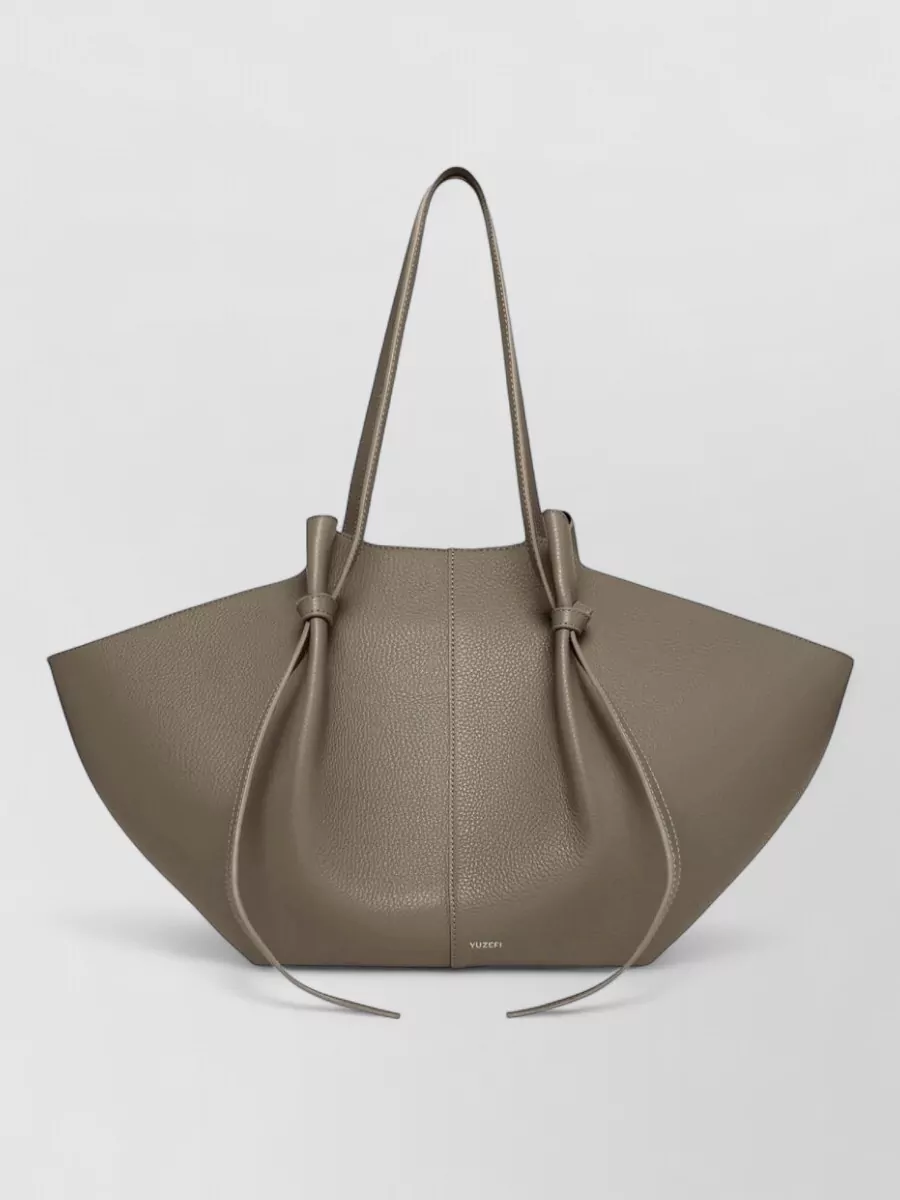 Yuzefi mochi large leather tote bag