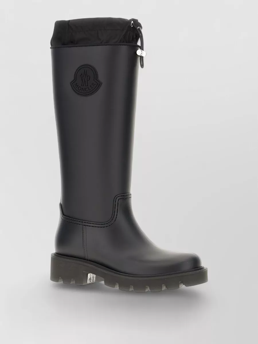 Moncler Pvc Knee-High Rain Boots
