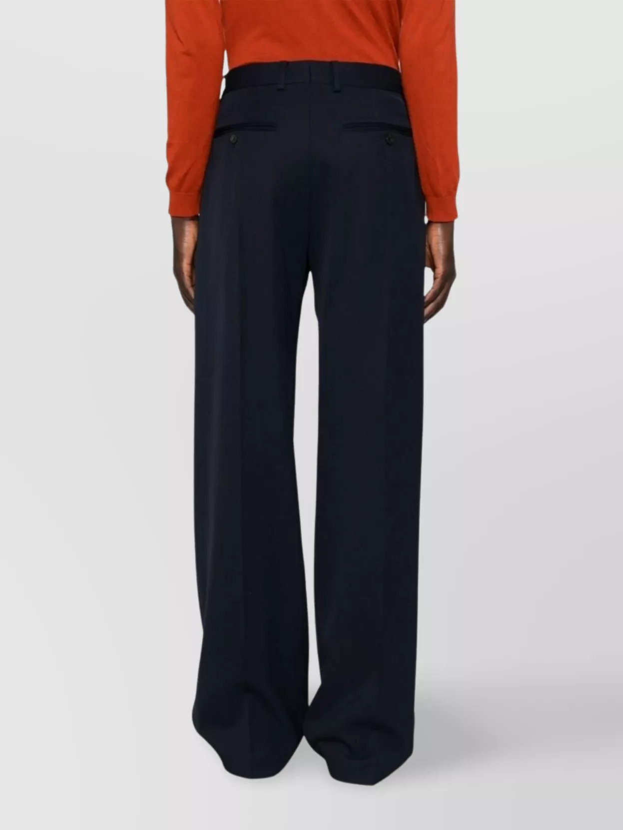 Dries Van Noten Tailored Pants With Pleats And Pockets