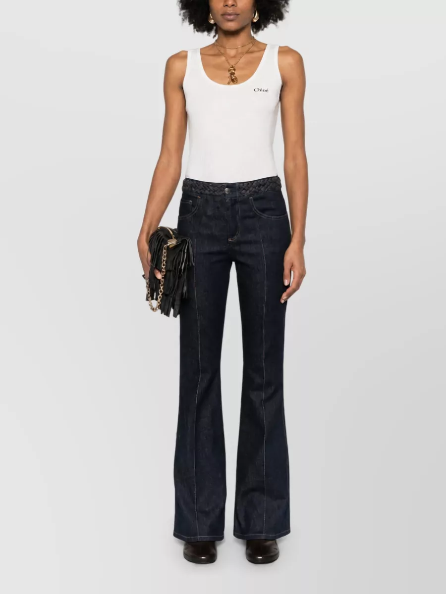 Chloé Ribbed Tank Top