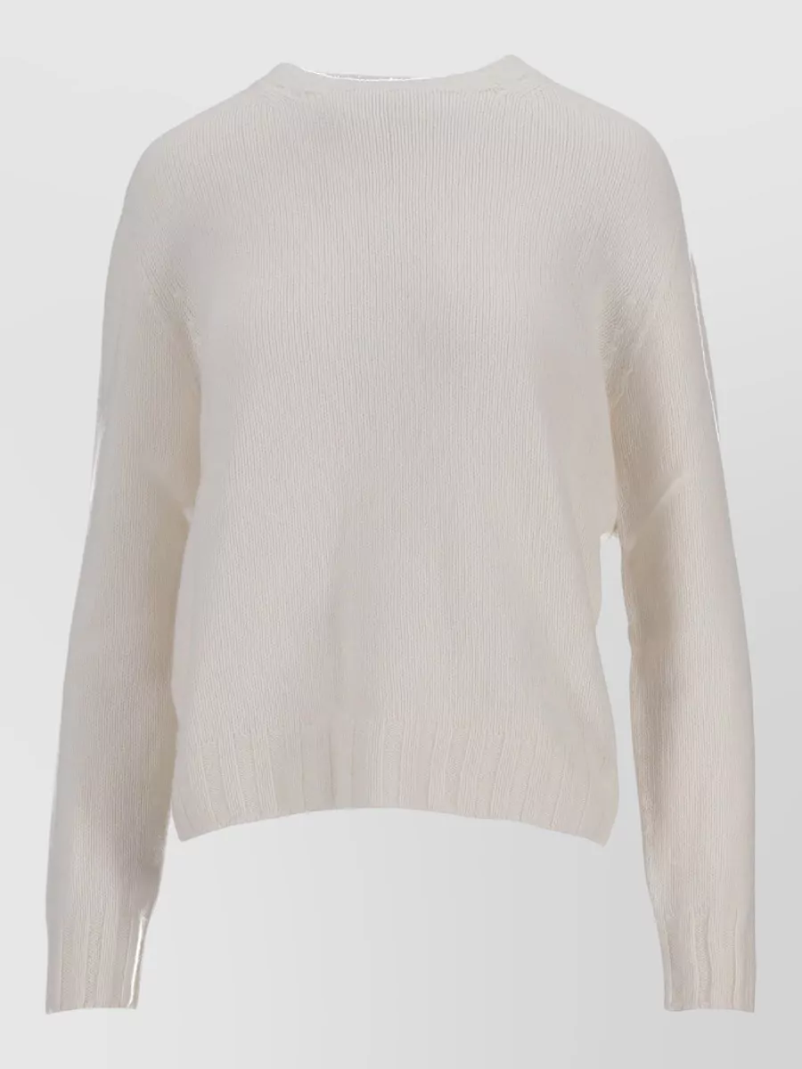 La Rose fine-knit jumper