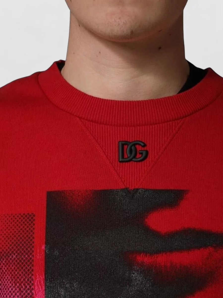 Dolce&Gabbana Graphic Crew Neck Sweatshirt