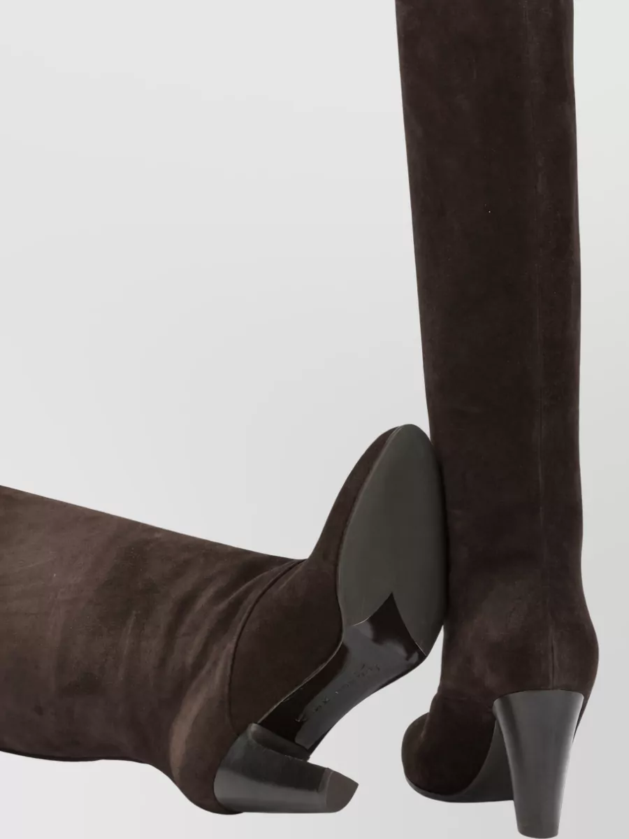 Sergio Levantesi Leather Knee-High Boots