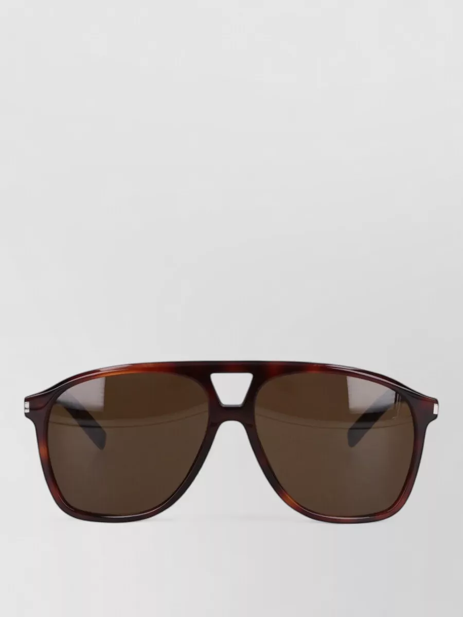 Saint Laurent printed acetate aviator sunglasses