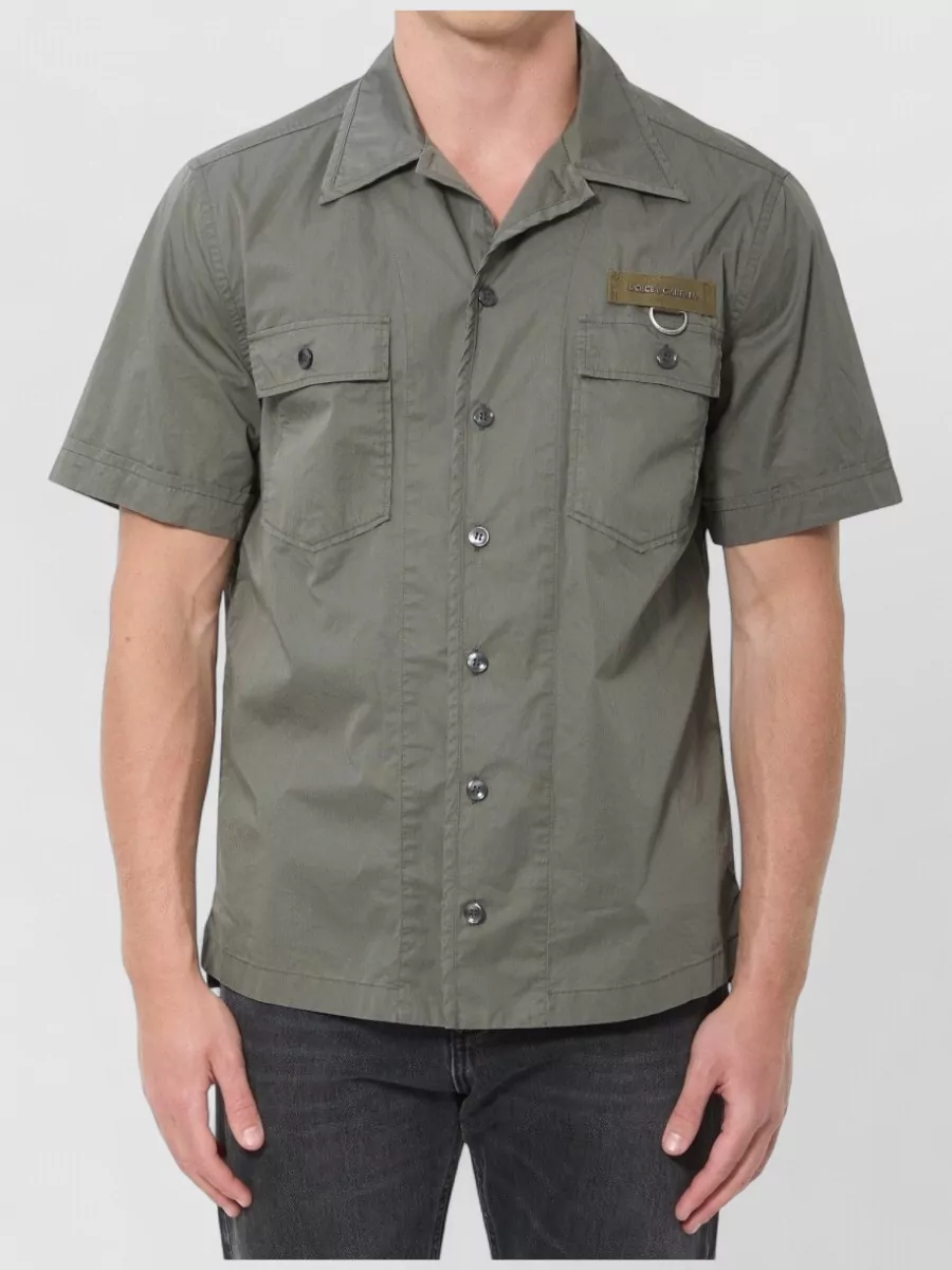 Dolce&Gabbana cotton short-sleeve shirt