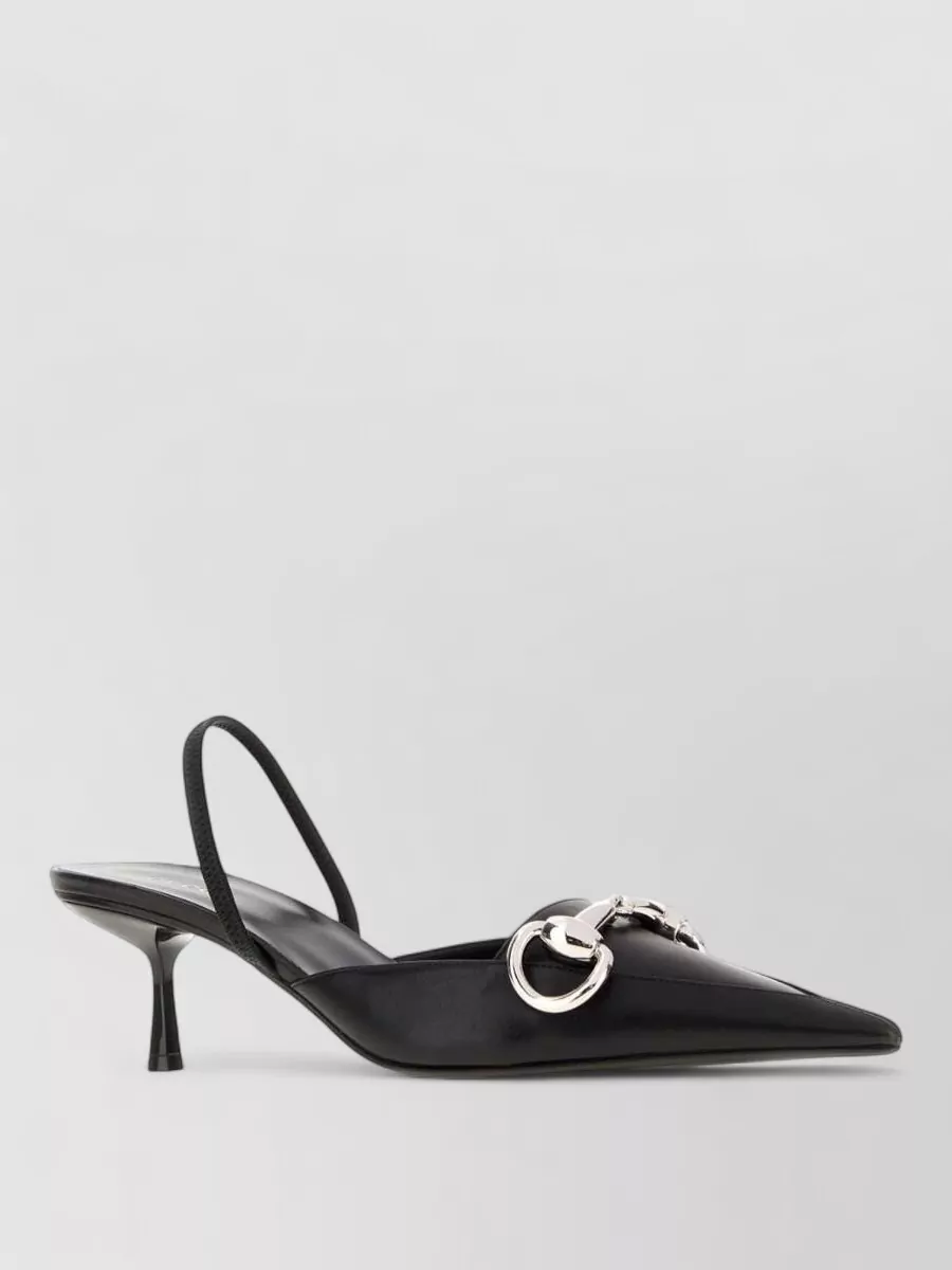 Gucci leather pumps
