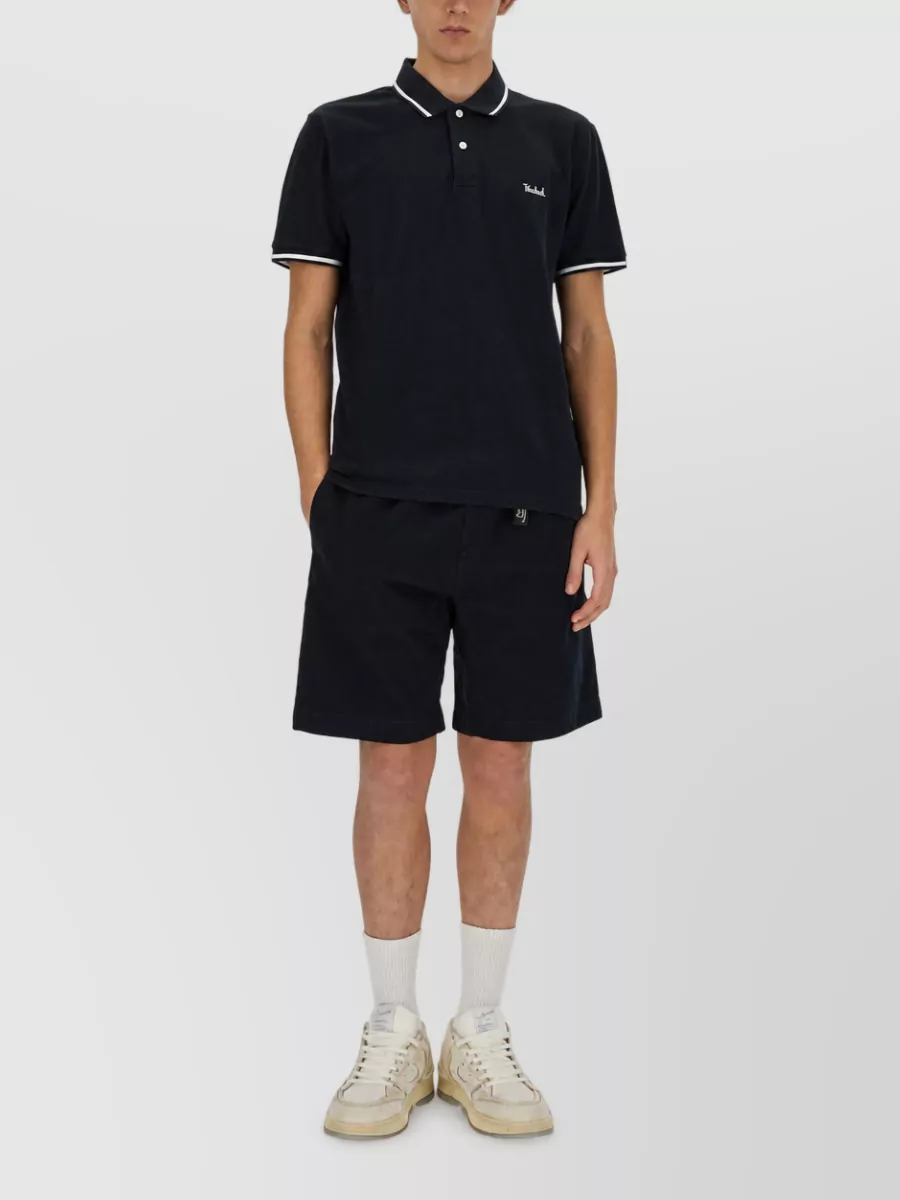 Woolrich Belted Chino Bermuda Shorts