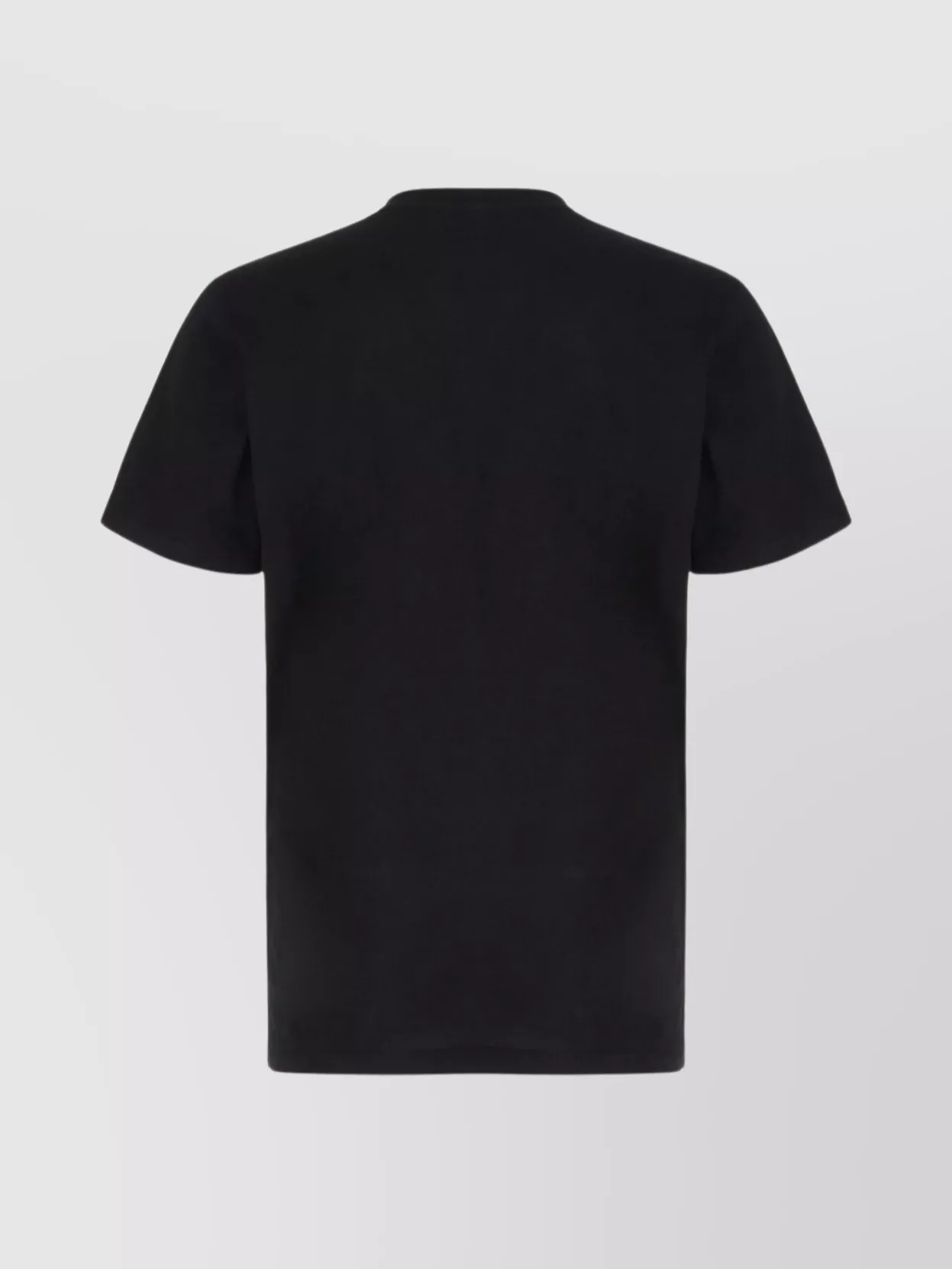 Moschino Crew Neck Graphic Print Short Sleeves T-shirt In Black