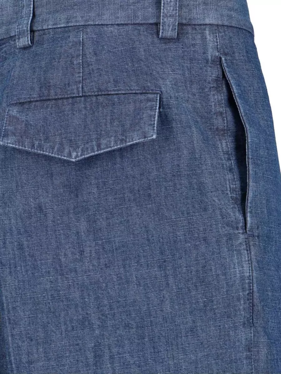 Jil Sander Tailored Trousers Belt Loops Back And Side Pockets