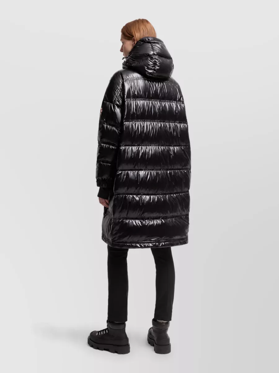 Moncler Down Hooded Long Coat