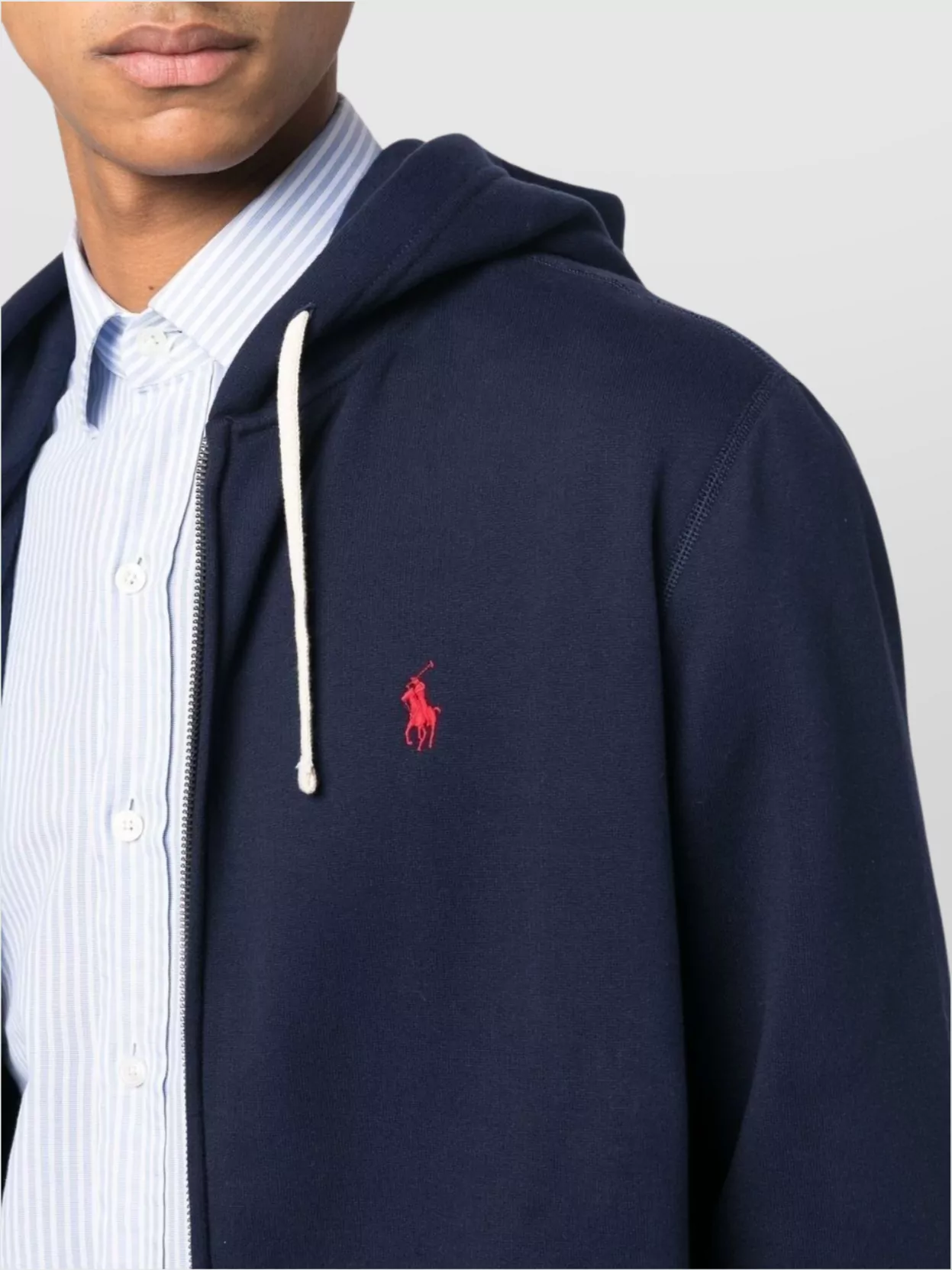 Polo Ralph Lauren Cotton Blend Zip Hoodie
