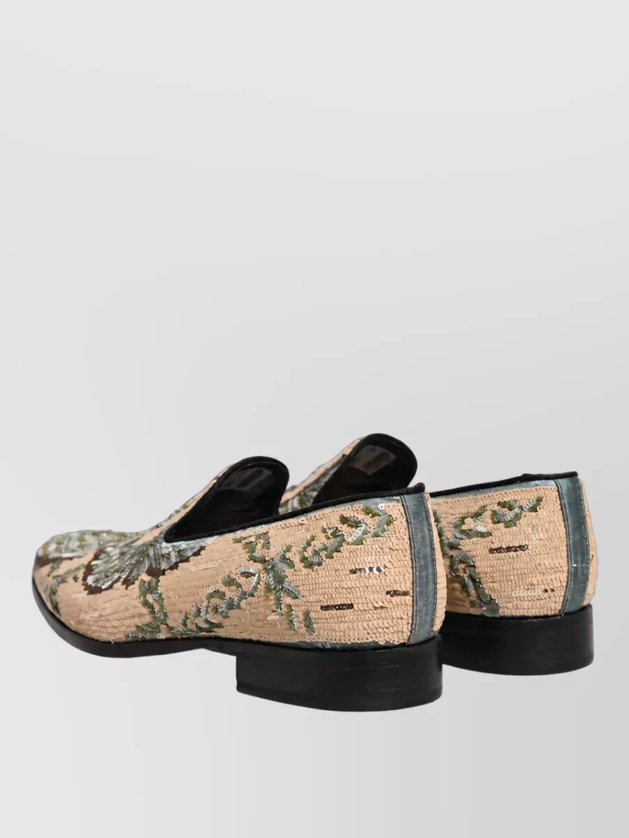Dolce&Gabbana Leather Monk Shoes