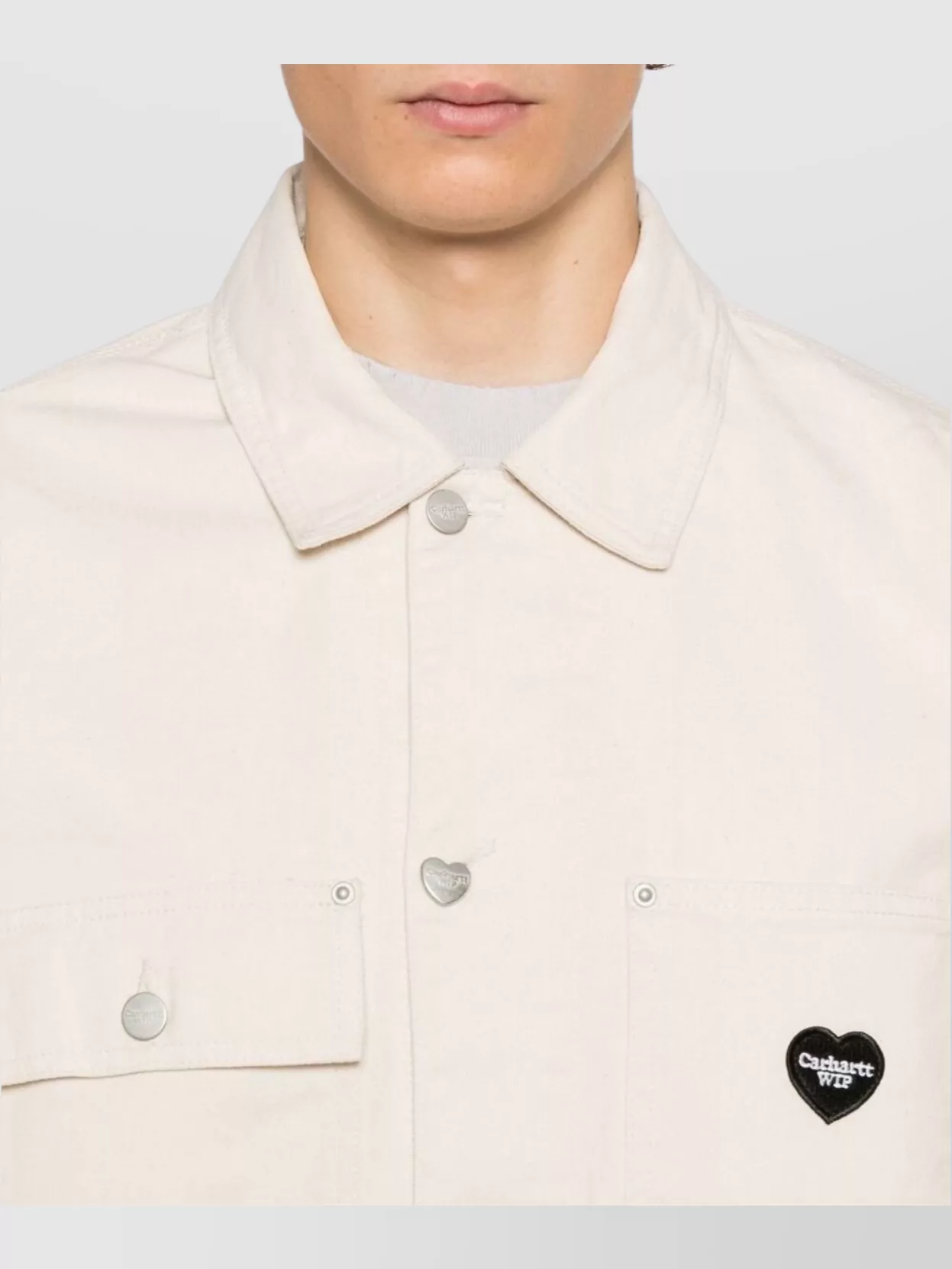 Carhartt Buttoned Cuffs Collared Long Sleeves Waist Tabs