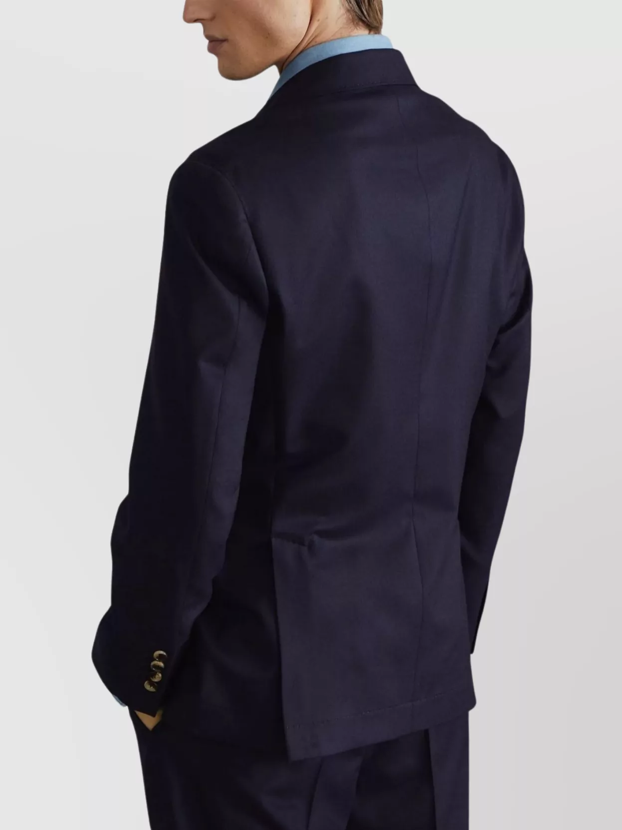 Brunello Cucinelli Single Breasted Jacket With Notch Lapel And Pockets