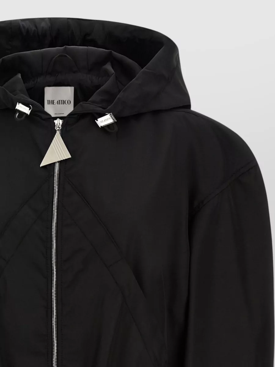 The Attico Hooded Bomber Jacket