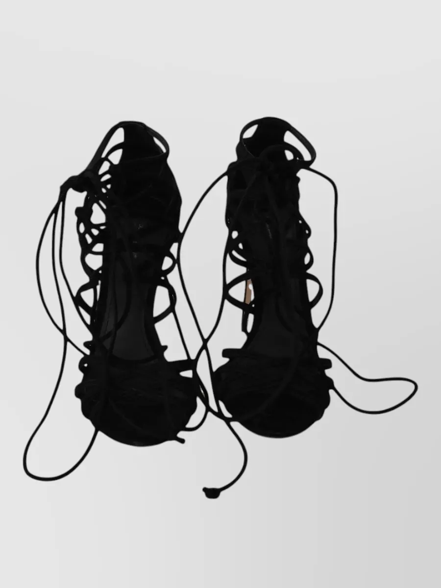 Dolce&Gabbana Suede Gladiator Sandals