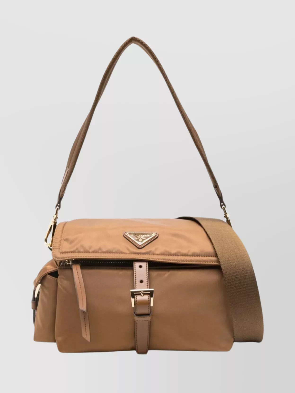 Prada explore medium recycled polyamide shoulder bag