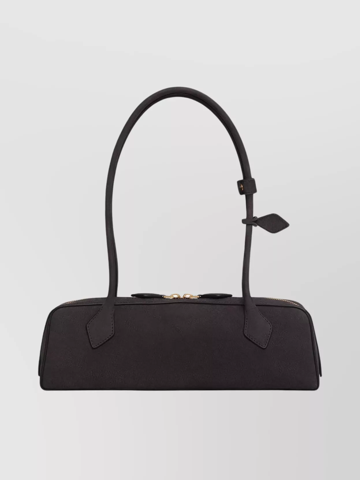 Alaïa Medium Nubuck Shoulder Bag With Top Handle