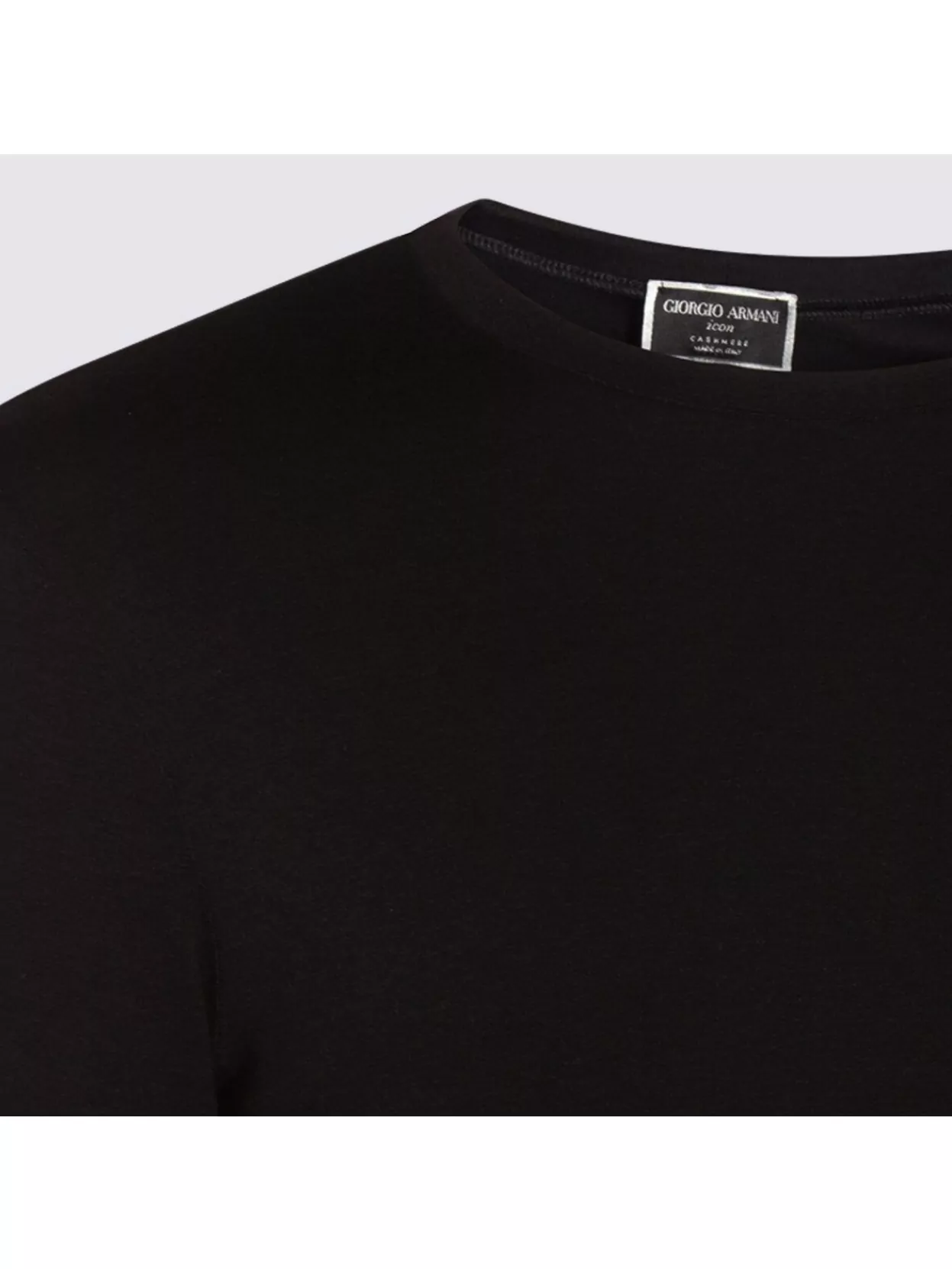 Giorgio Armani Timeless Crewneck Sweater With Long Sleeves