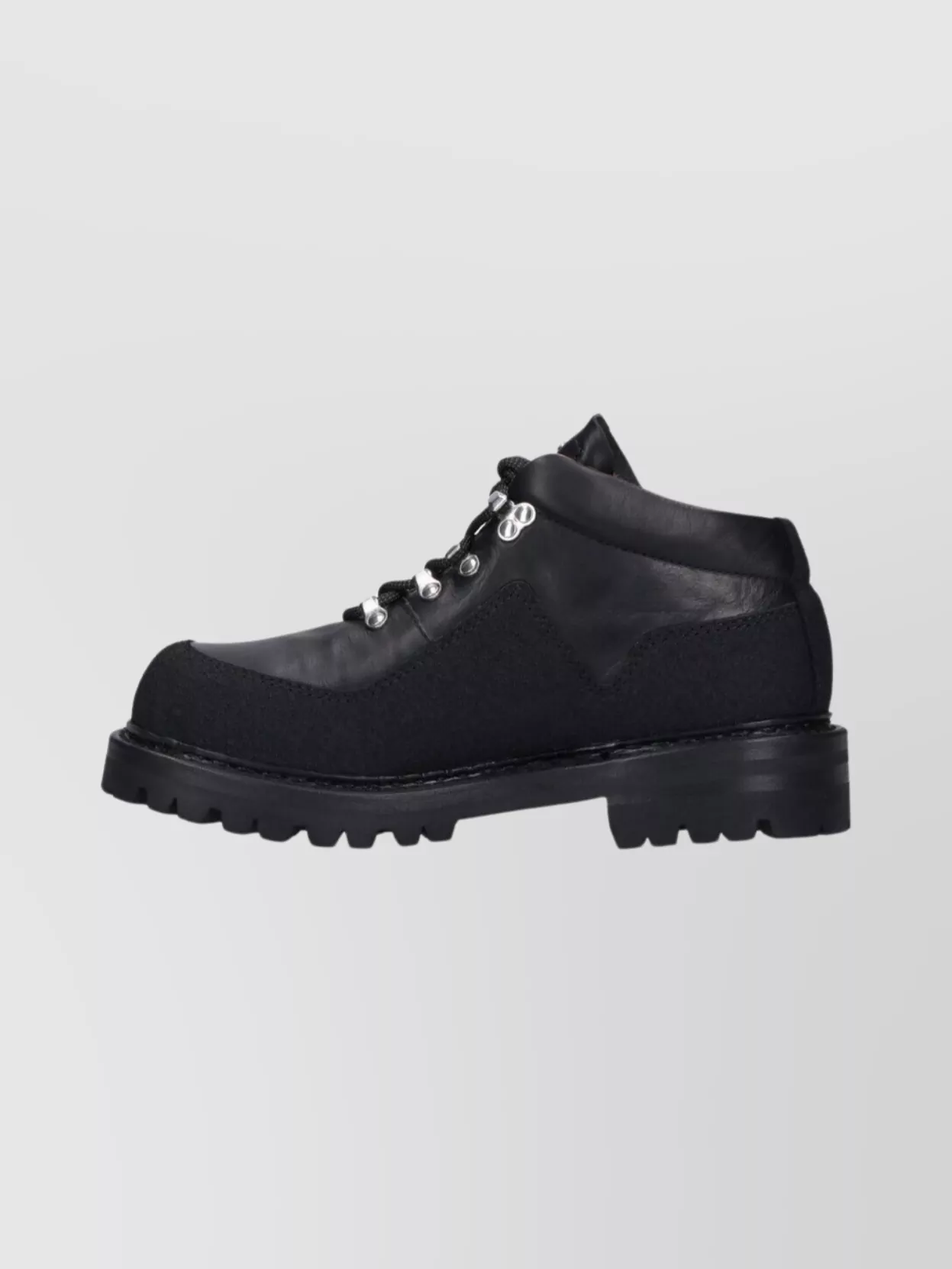 Our Legacy Round Toe Ankle Boots With Lug Sole