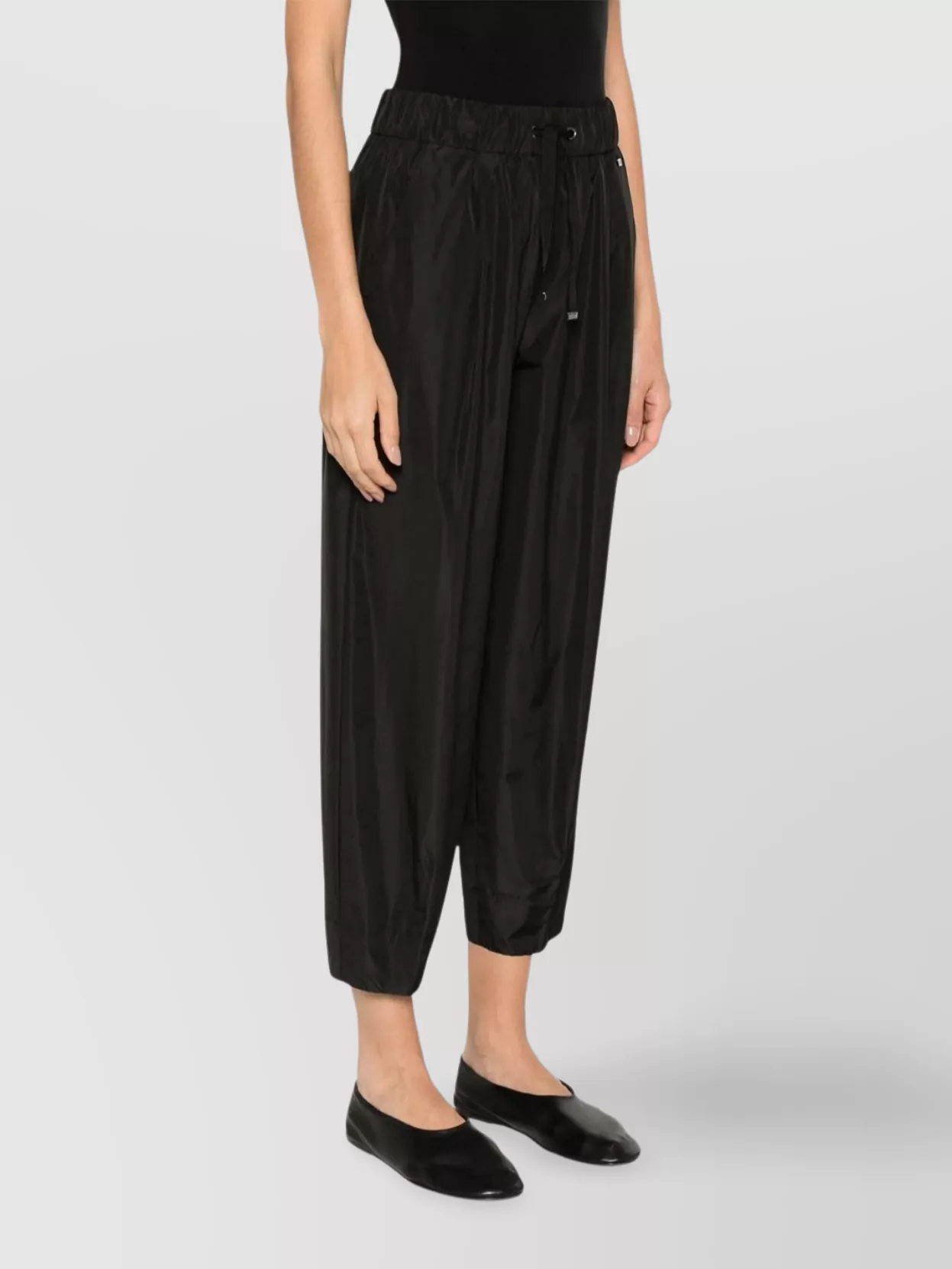Herno Cropped Trousers Side Pockets