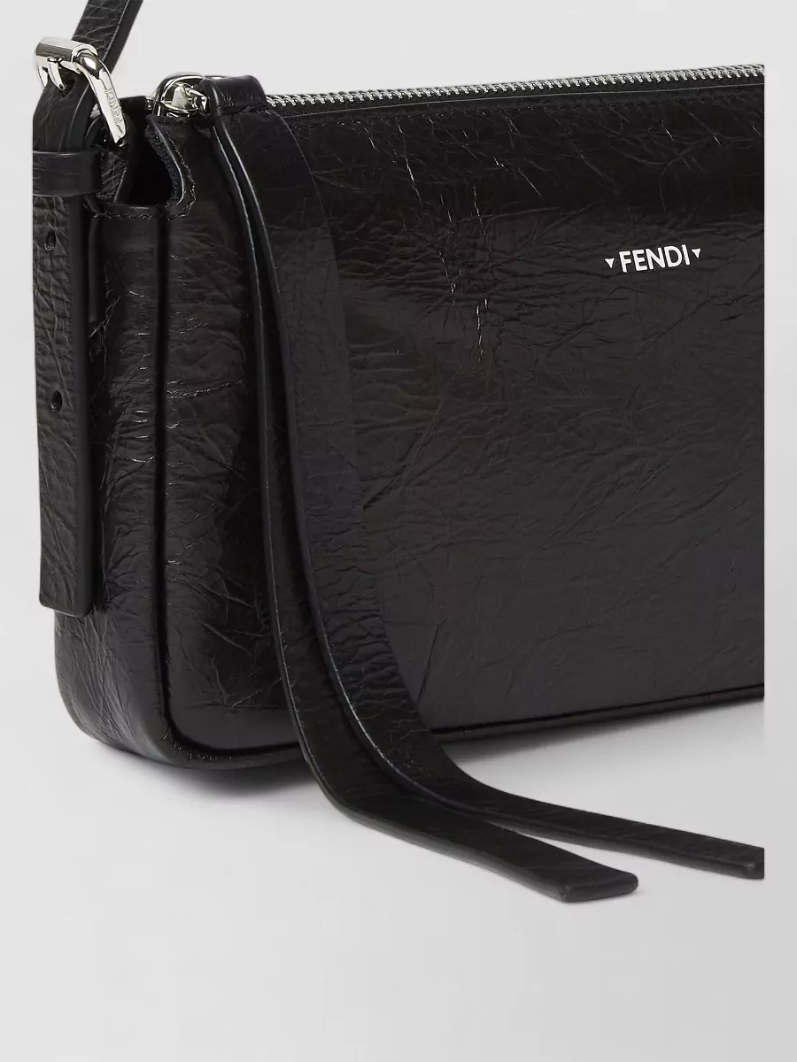 Fendi Small Calf Leather Clutch Bag