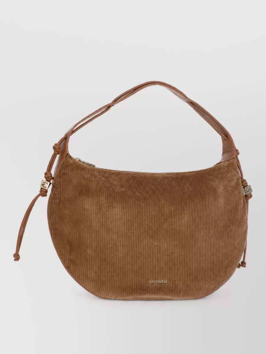 Coccinelle corduroy shoulder bag