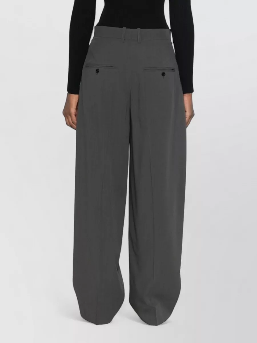Totême High-Rise Wide-Leg Suit Trousers
