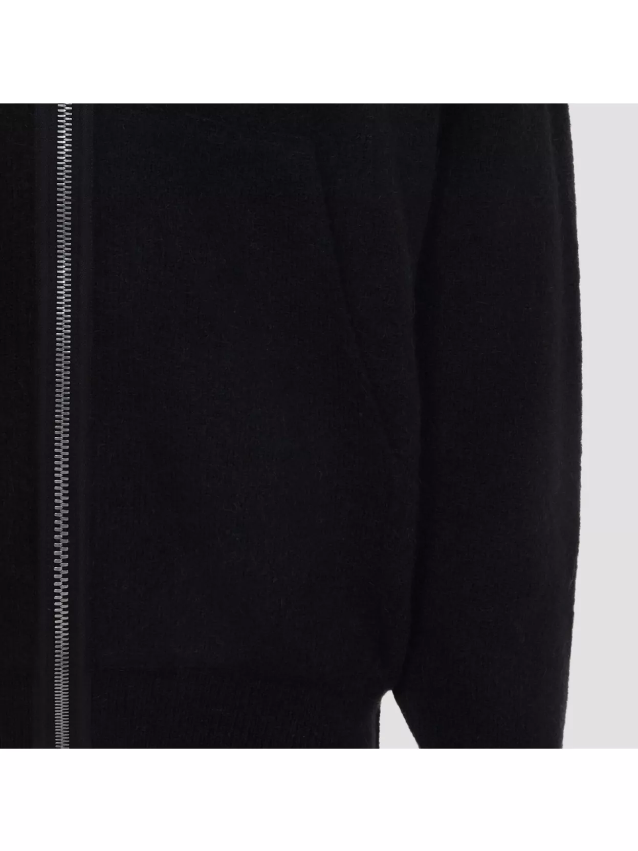 Rick Owens Long-sleeved Casual Jacket In Black