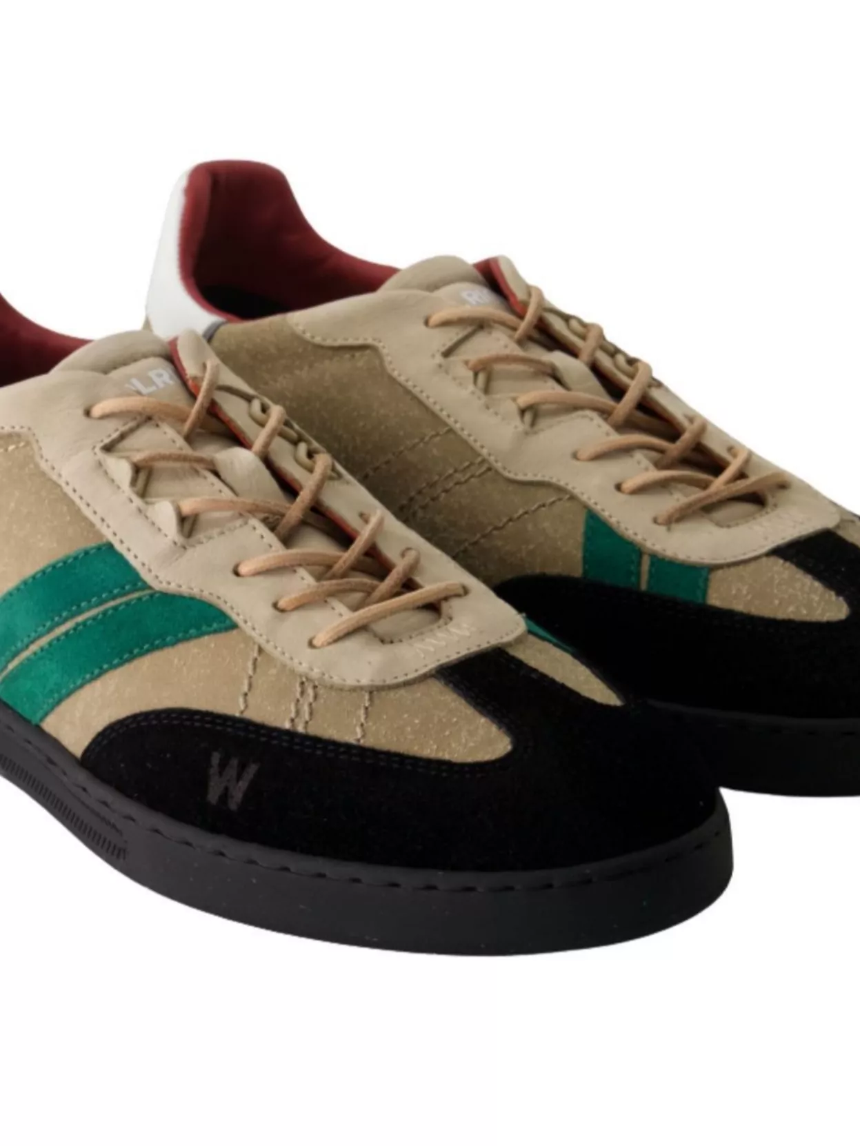 Woolrich Nubuck Low-Top Sneaker Contrast Sole