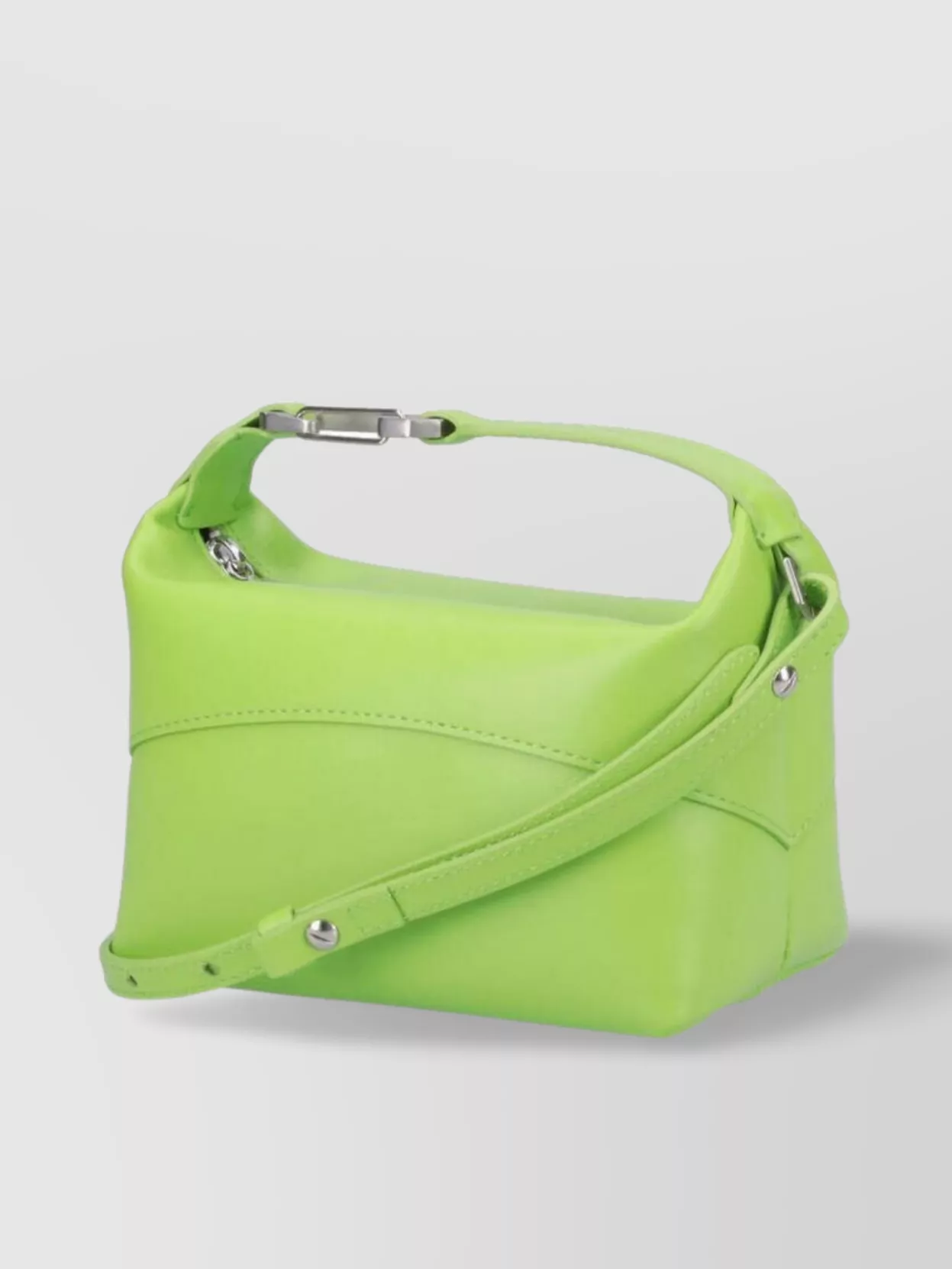 Eéra Handbag With Adjustable Strap And Metal Hardware