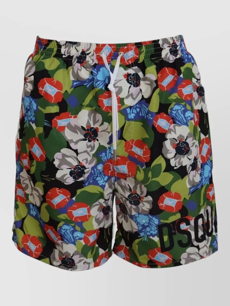 Dolce&Gabbana floral print swim shorts