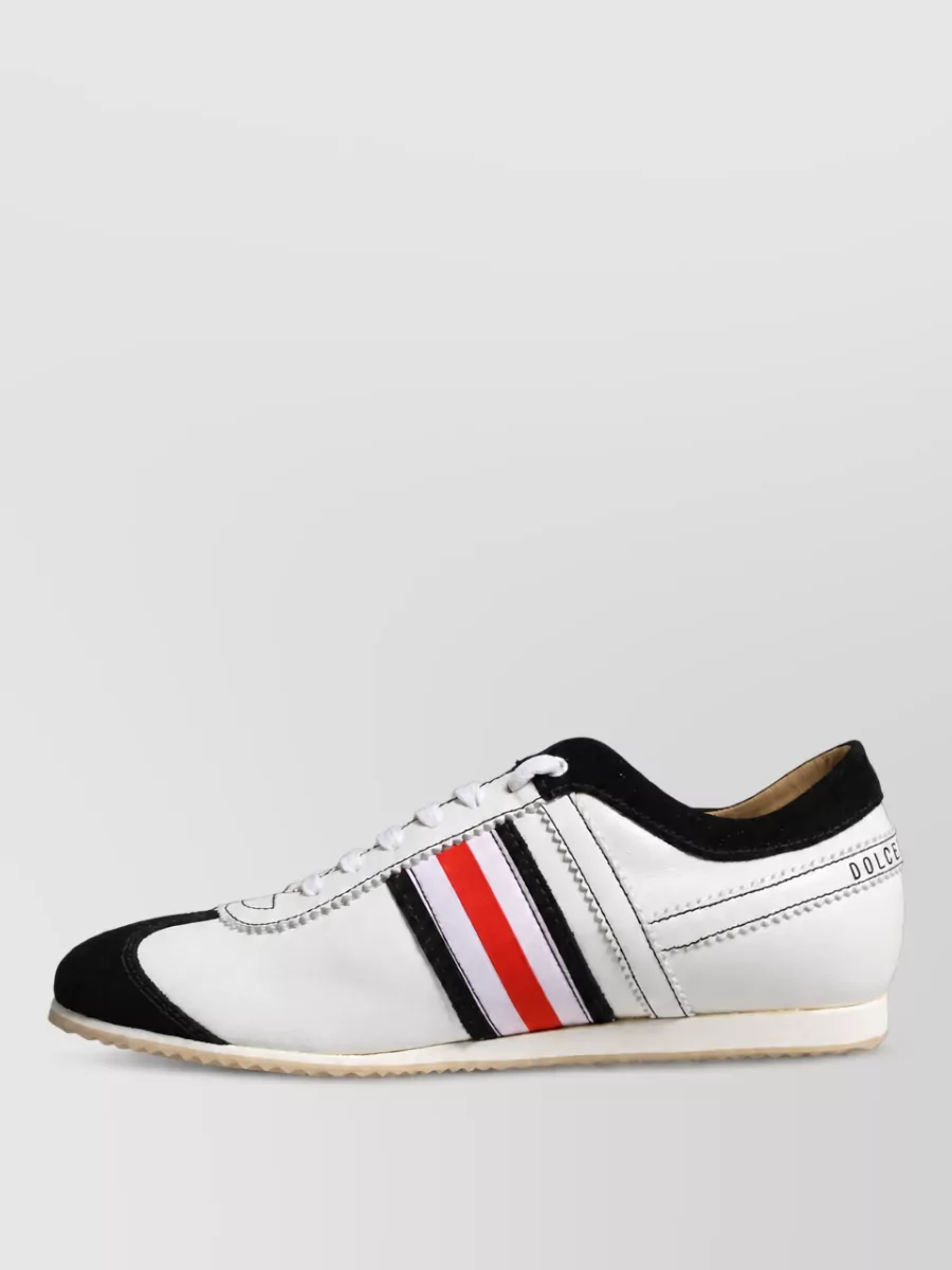 Dolce&Gabbana Leather Low Top Sneakers