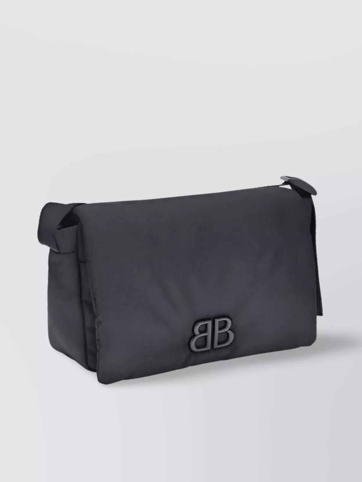 Balenciaga Monaco Nylon Shoulder Bag