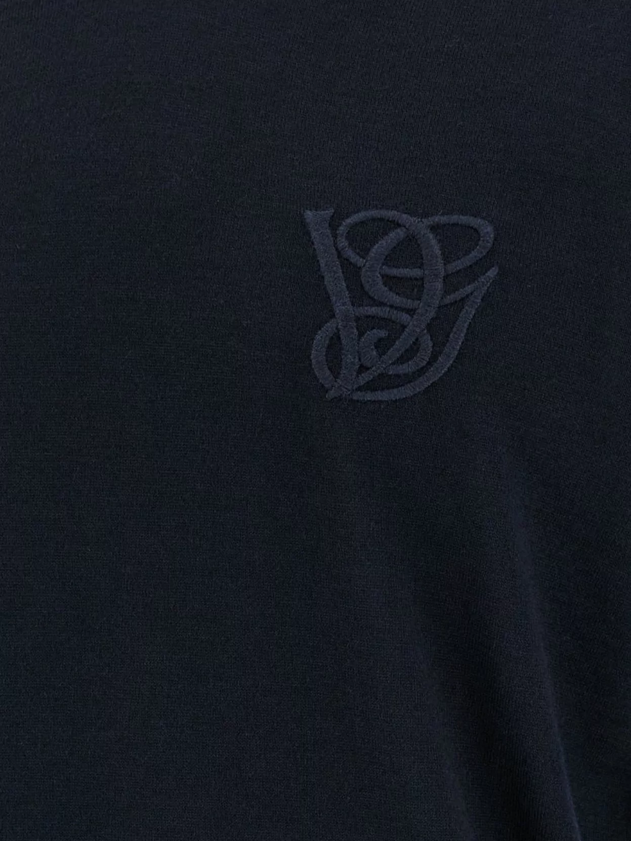 Valentino Garavani Logo Embroidery Crew Neck Sweater
