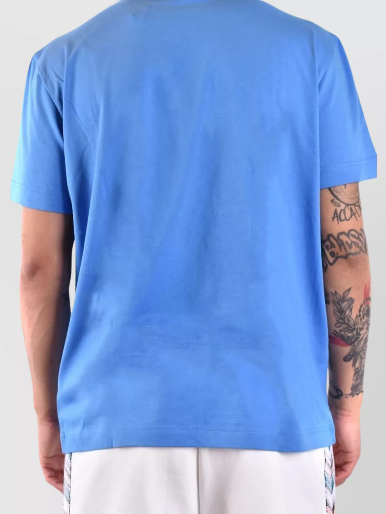 Missoni Crew Neck Embroidered Design Short Sleeves