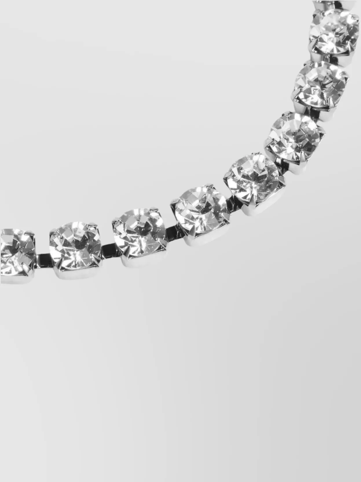 Dsquared2 Sparkling Rhinestone Chain Bracelets