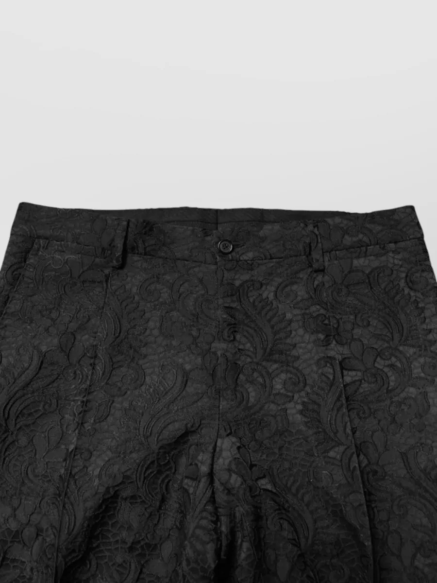 Dolce&Gabbana Brocade Single Breasted Suit