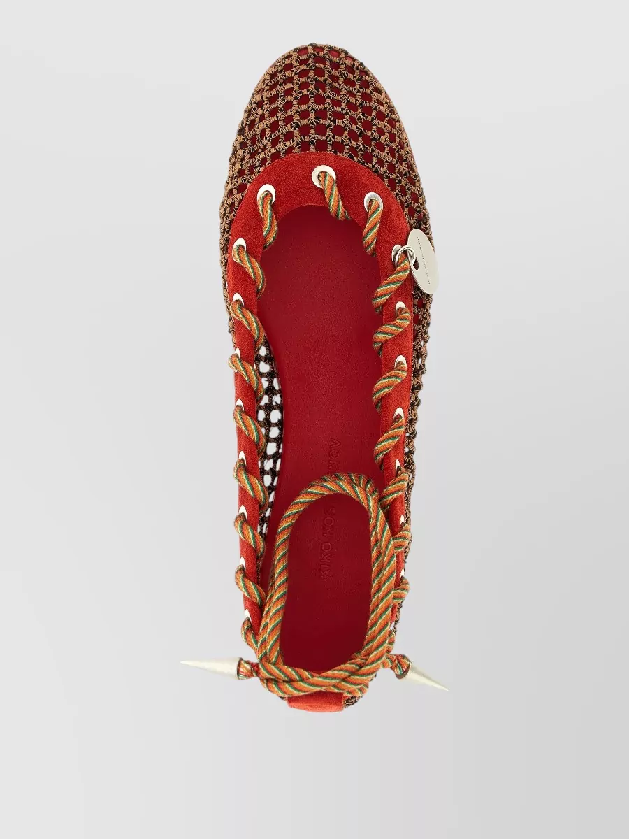 Kiko Kostadinov Mesh Ballet Flats