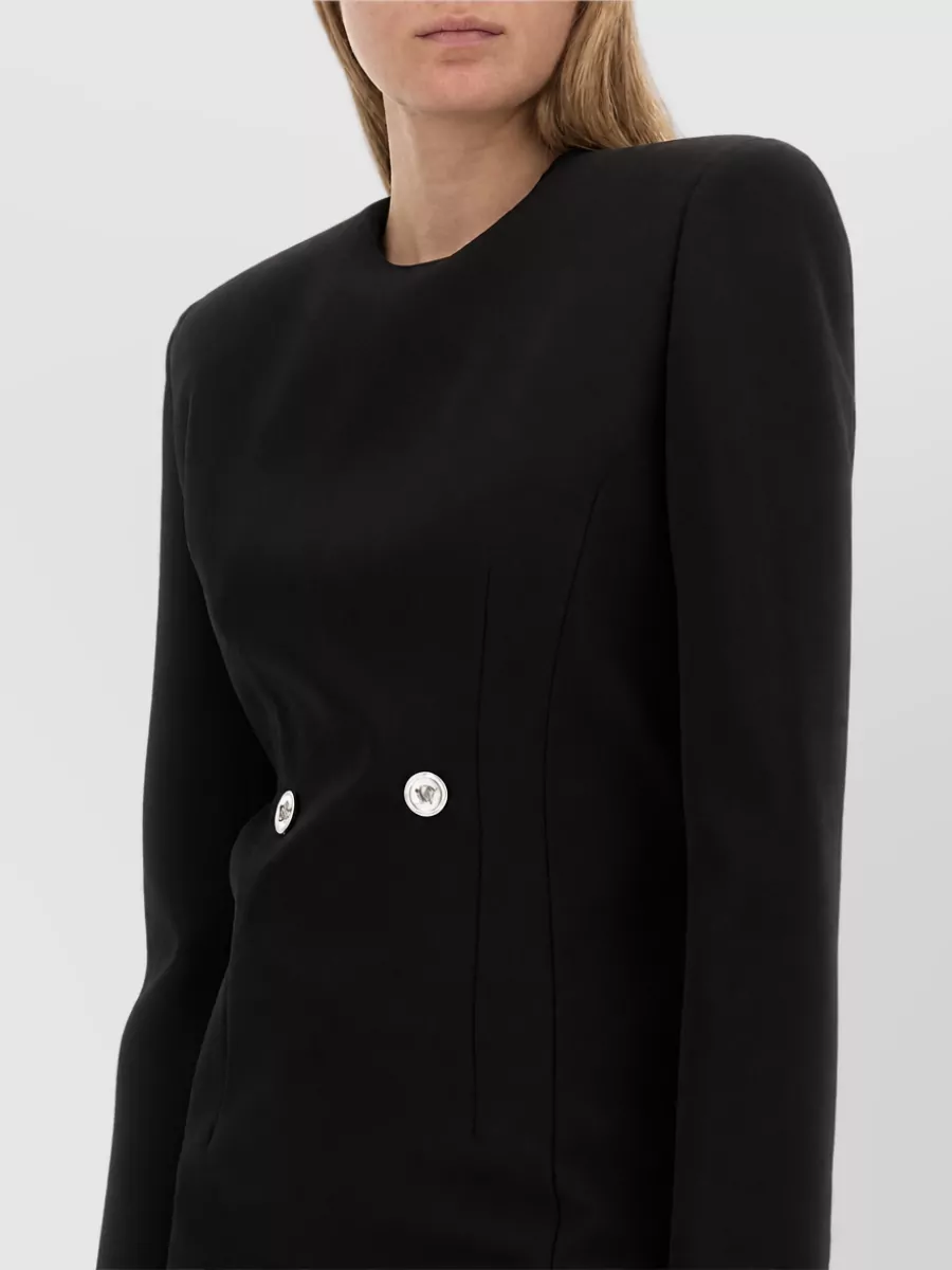 Versace Virgin Wool Mini Dress