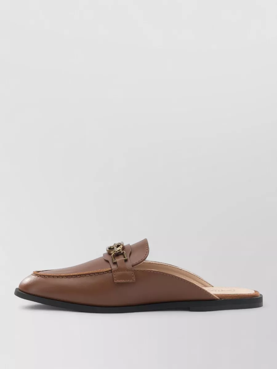 Pinko Leather Loafers