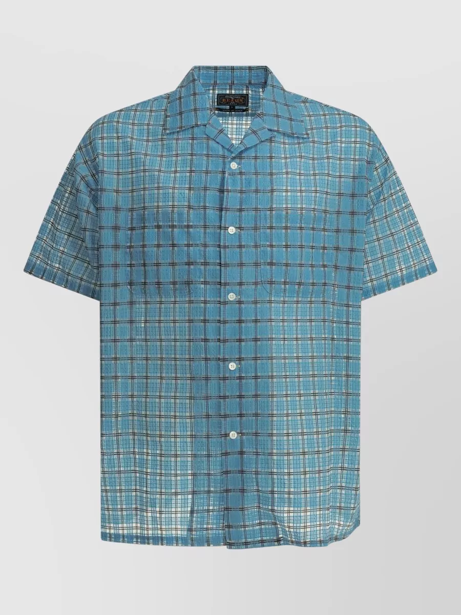 Beams Plus plaid casual shirt