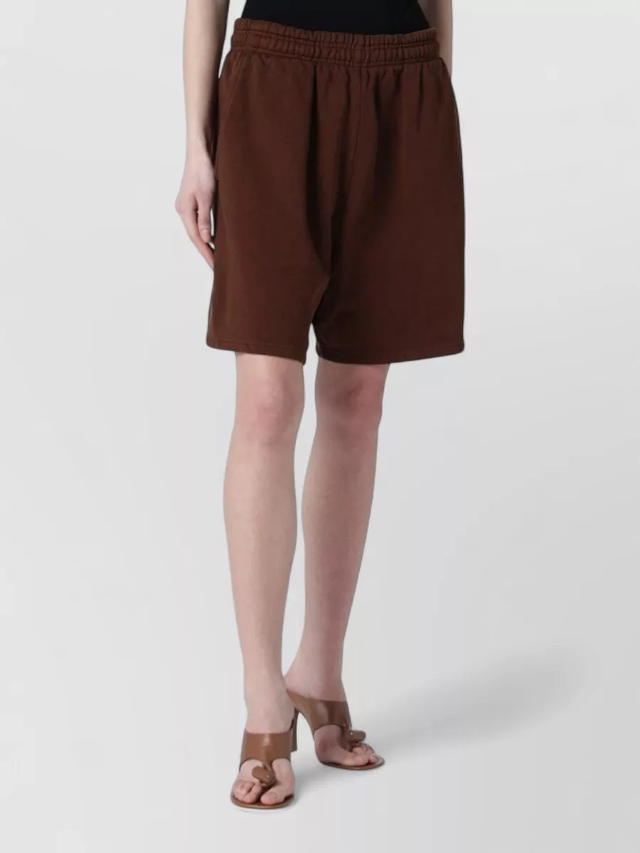 Entire Studios cotton knee-length shorts