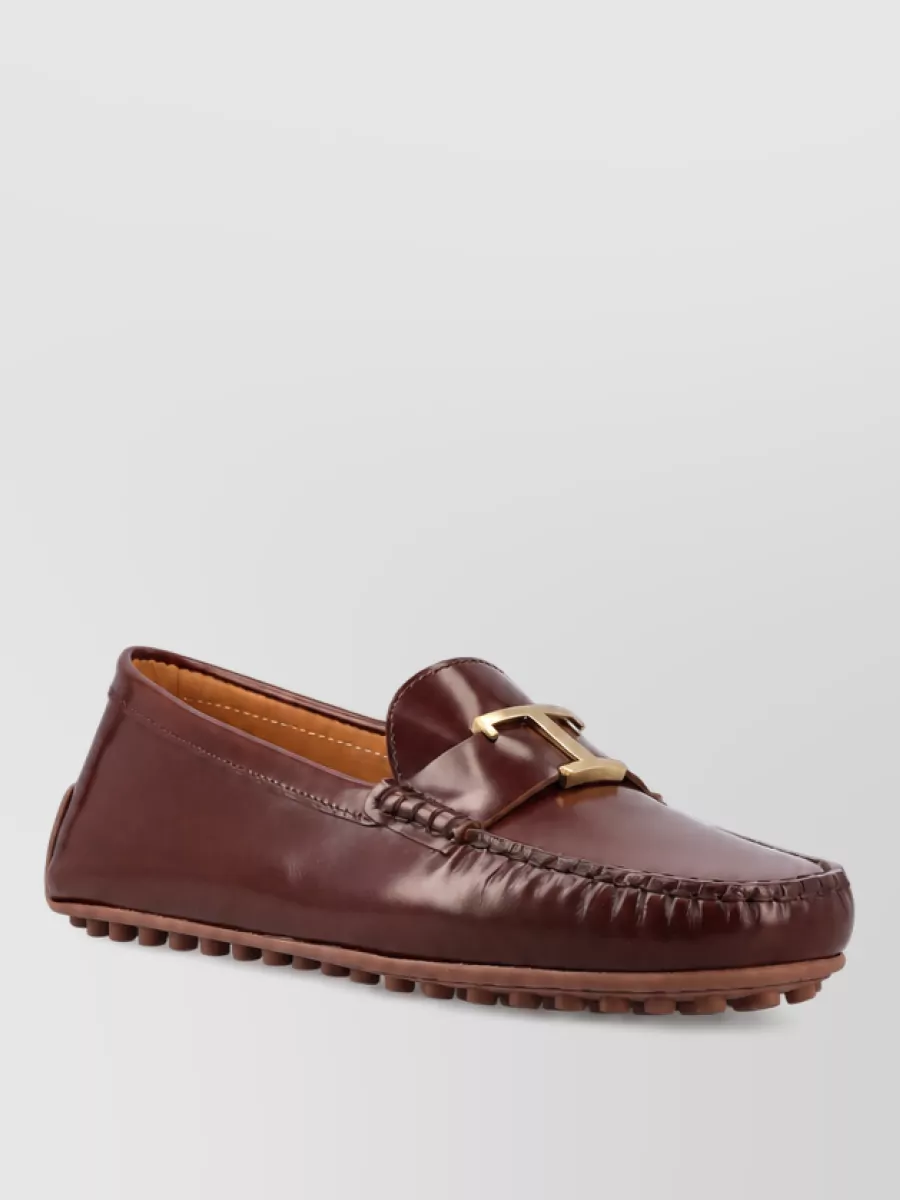 Tod's leather loafers