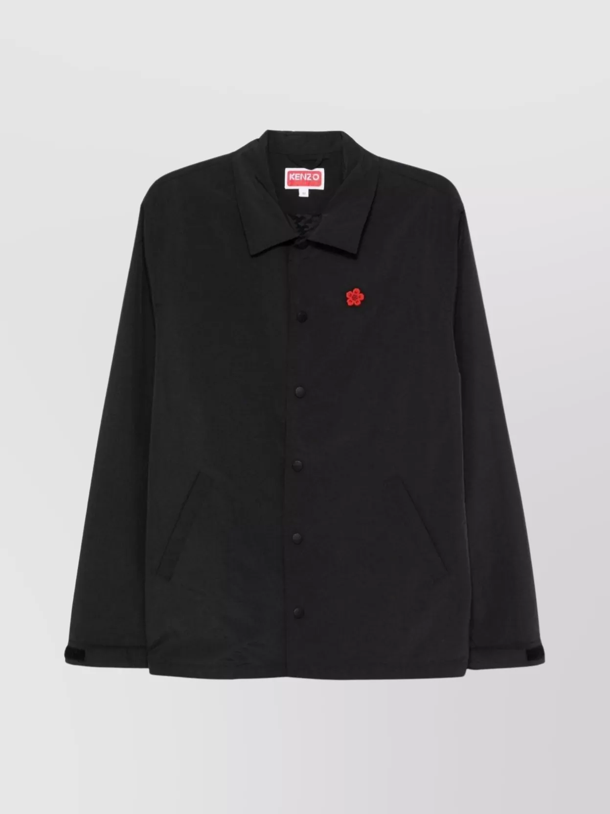 Kenzo Flower Motif Nylon Overshirt